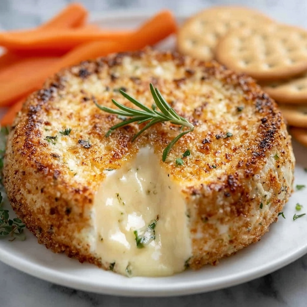 Crispy Baked Boursin Cheese Recipe - Recipe Image