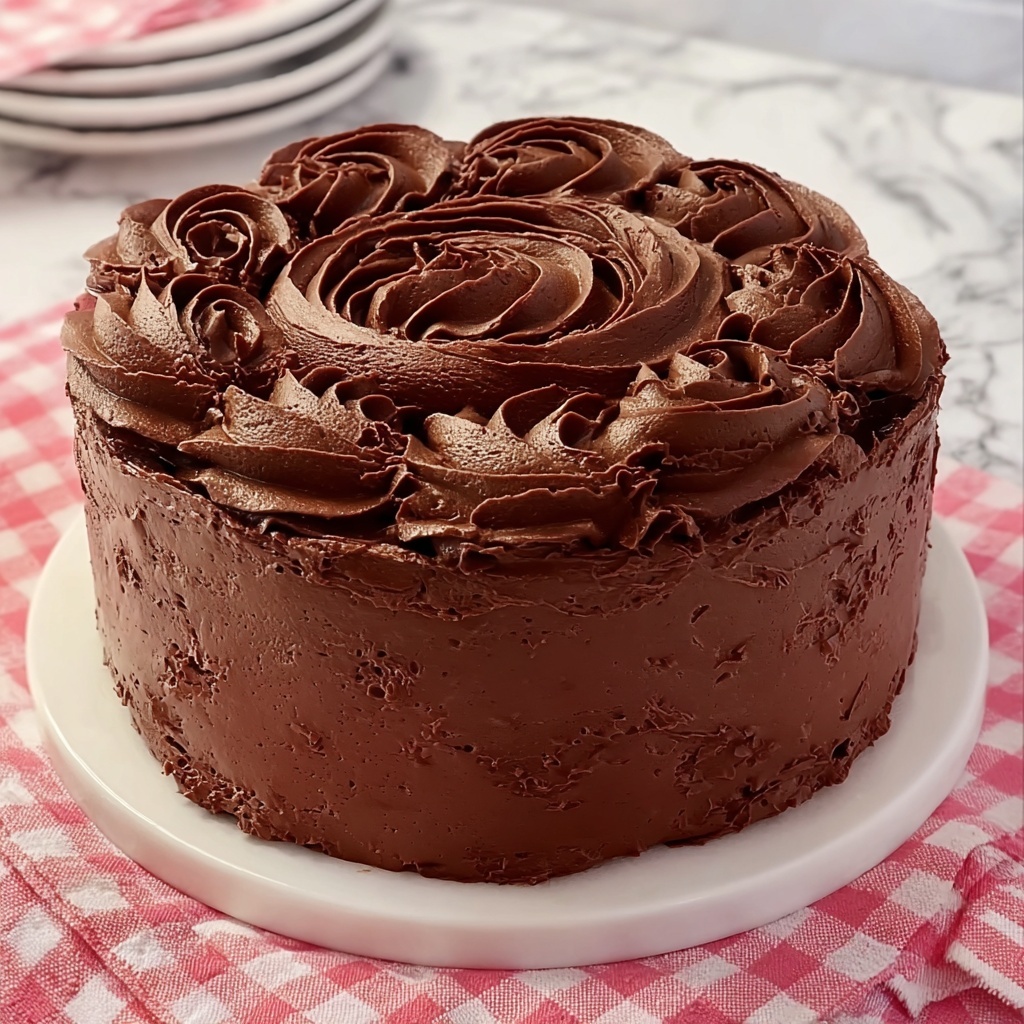Mile High Chocolate Pound Cake Recipe - Recipe Image