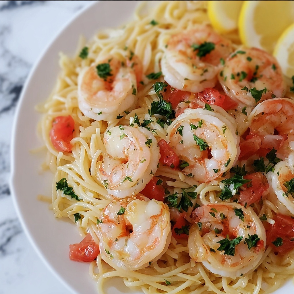 Olive Garden Shrimp Scampi Made Easy at Home Recipe - Recipe Image