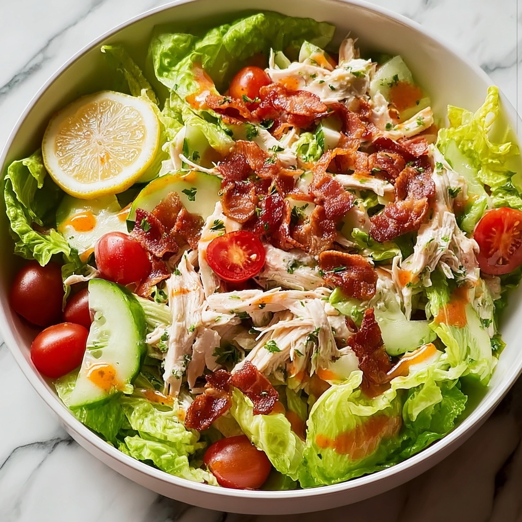 BLT Chicken Salad: 15-Minute Refreshing Delight Recipe - Recipe Image