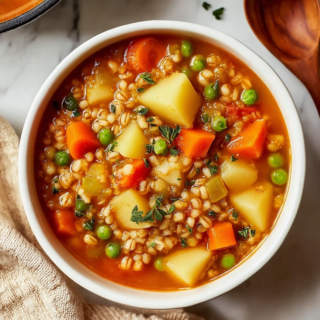 Vegetable Barley Soup Recipe - Recipe Image