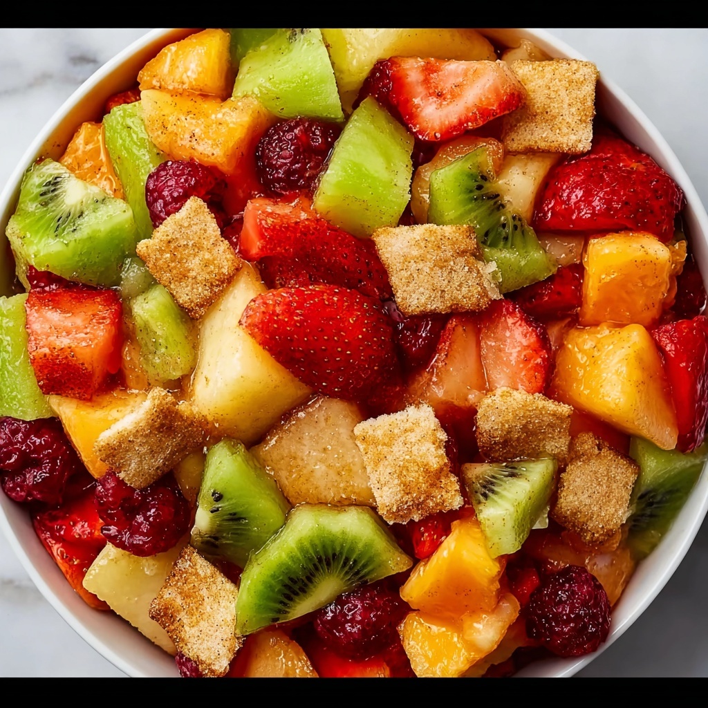 Delicious Fruit Salsa with Crunchy Cinnamon Chips Recipe - Recipe Image