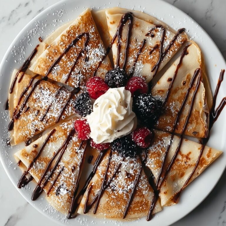 Delicious Spiderweb Crepes Perfect for Your Spooky Breakfast Recipe