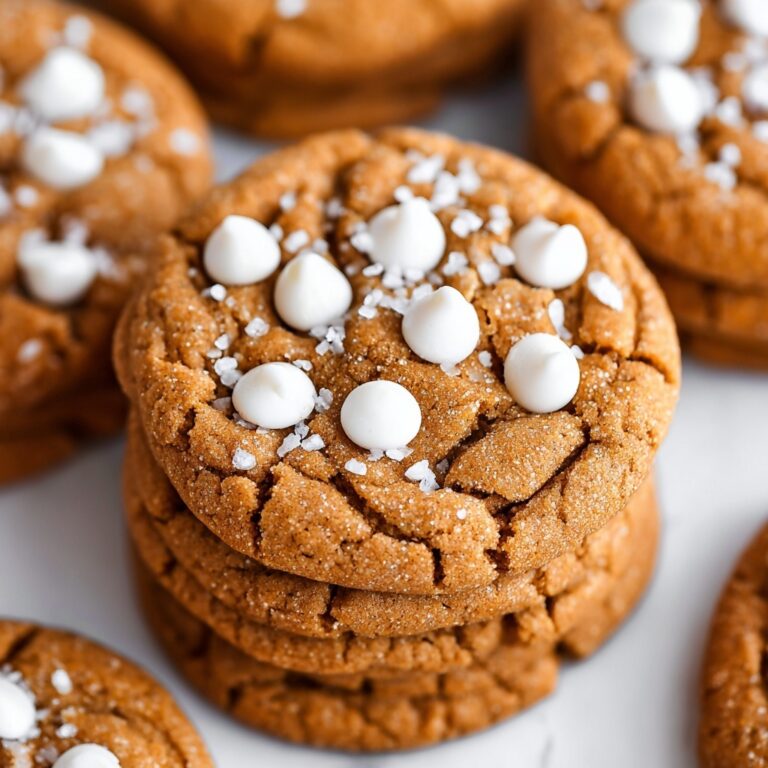 White Chocolate Pumpkin Snickerdoodles Recipe