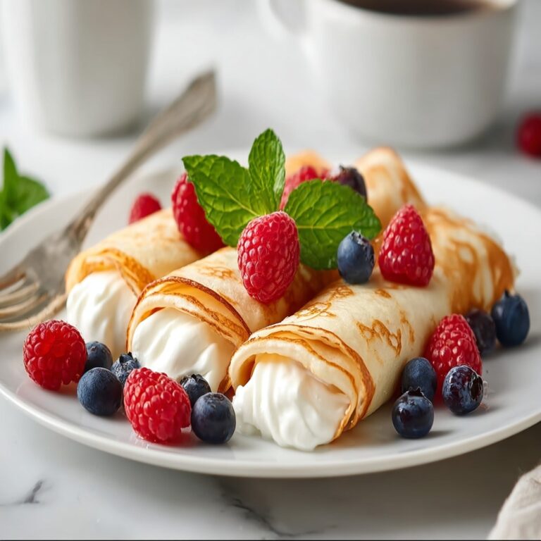 Keto Crepe Rolls Recipe