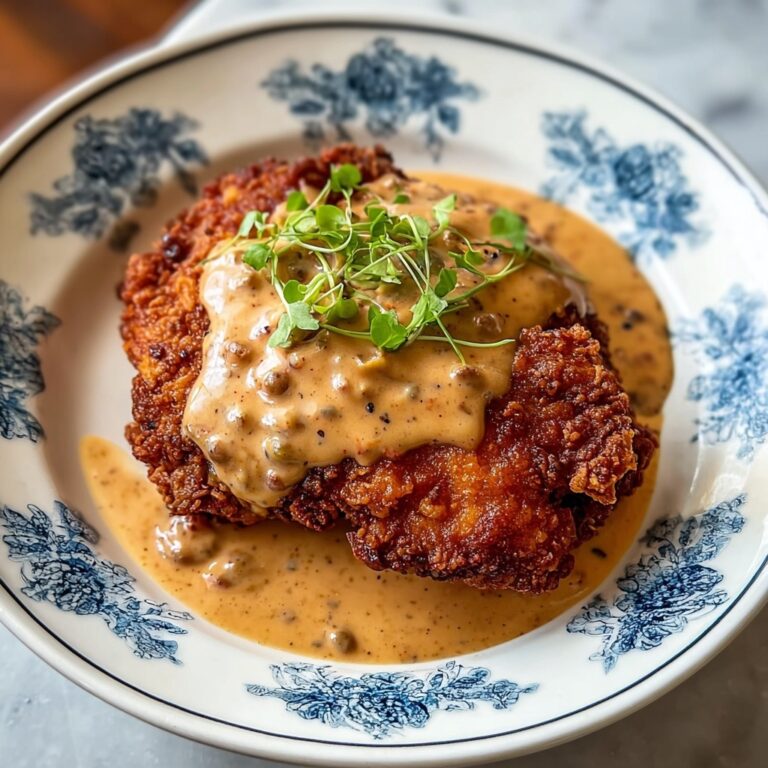 Crispy Chicken Fried Steak with Creamy Gravy Recipe