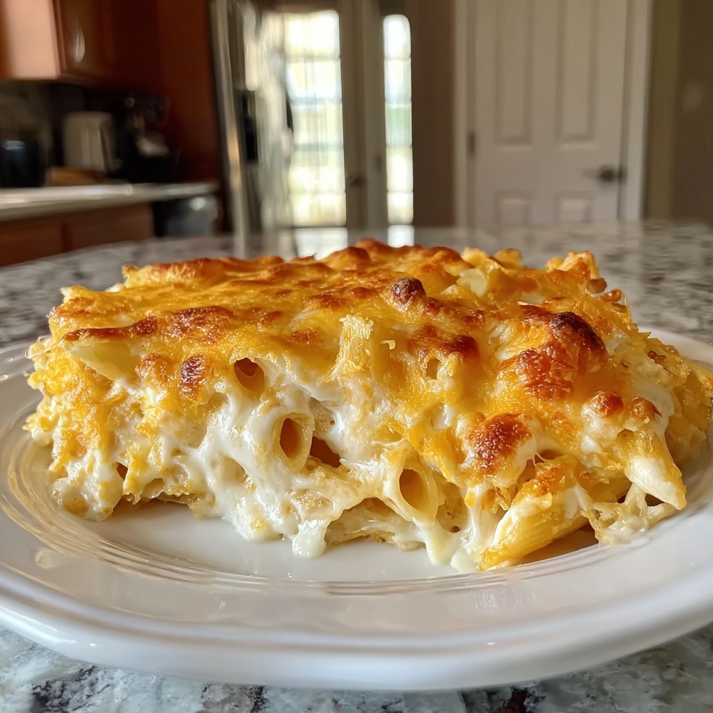Creamy Cheese Pasta Recipe - Recipe Image