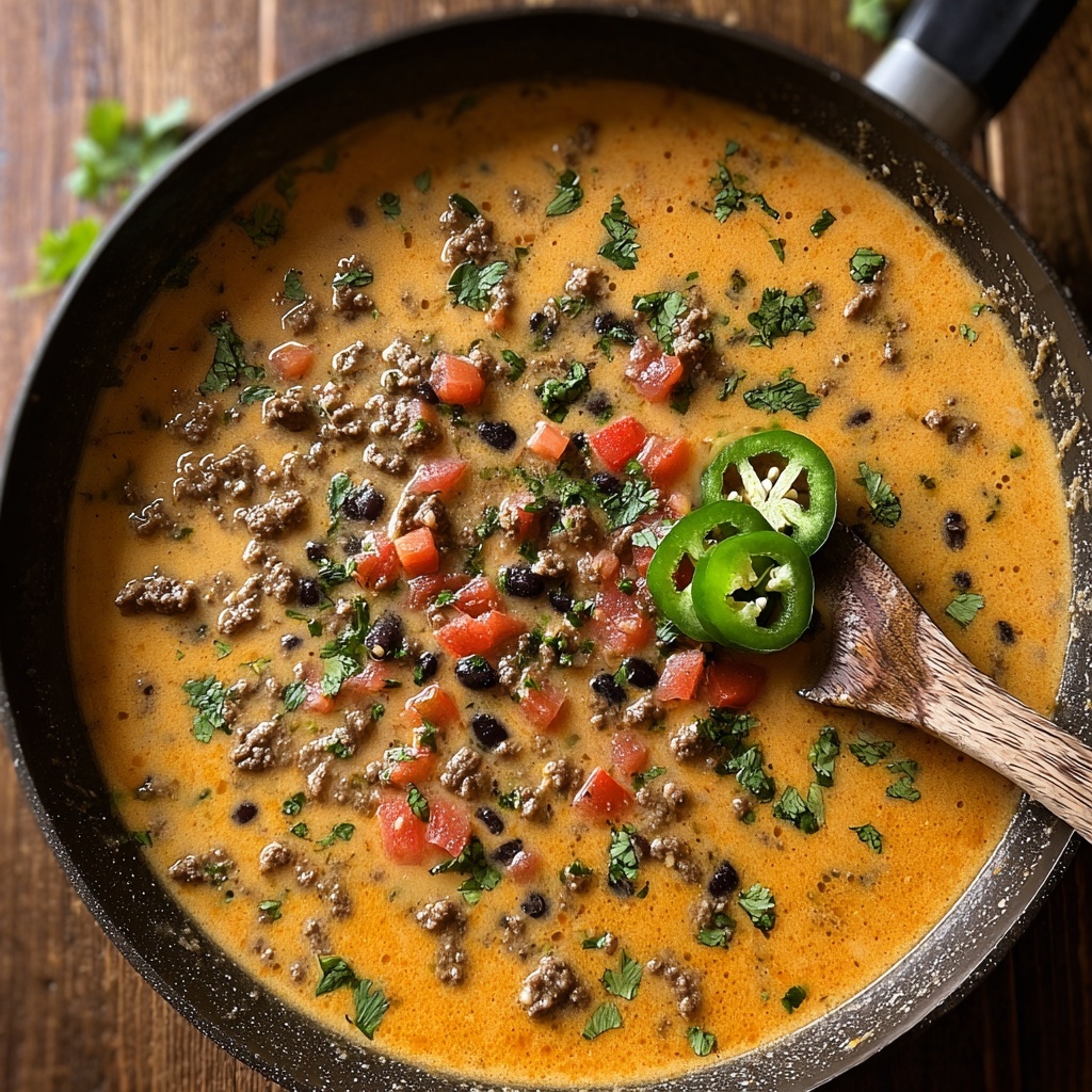 Spicy Cowboy Queso Recipe - Recipe Image