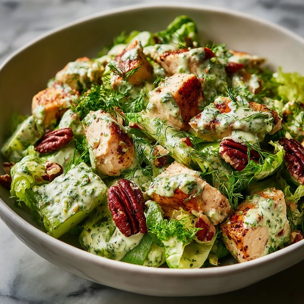 Green Goddess Chicken Salad Recipe - Recipe Image