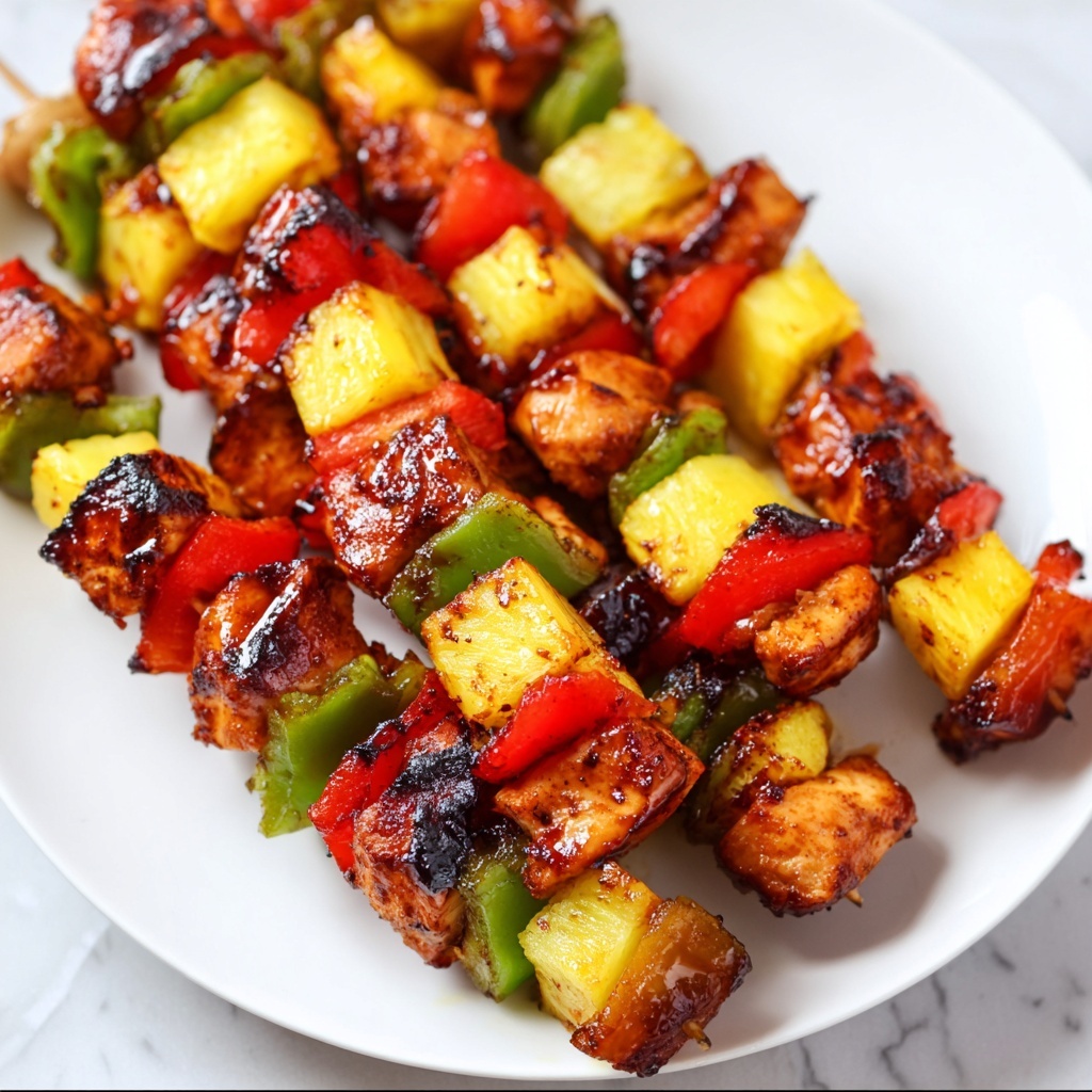 Sweet BBQ Chicken Kebabs Recipe - Recipe Image