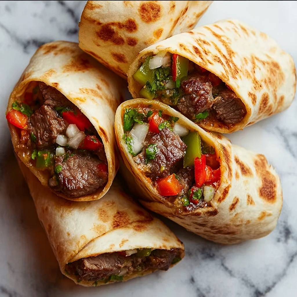 Sizzling Steak Burrito: Your New Favorite Taco Night Star Recipe - Recipe Image