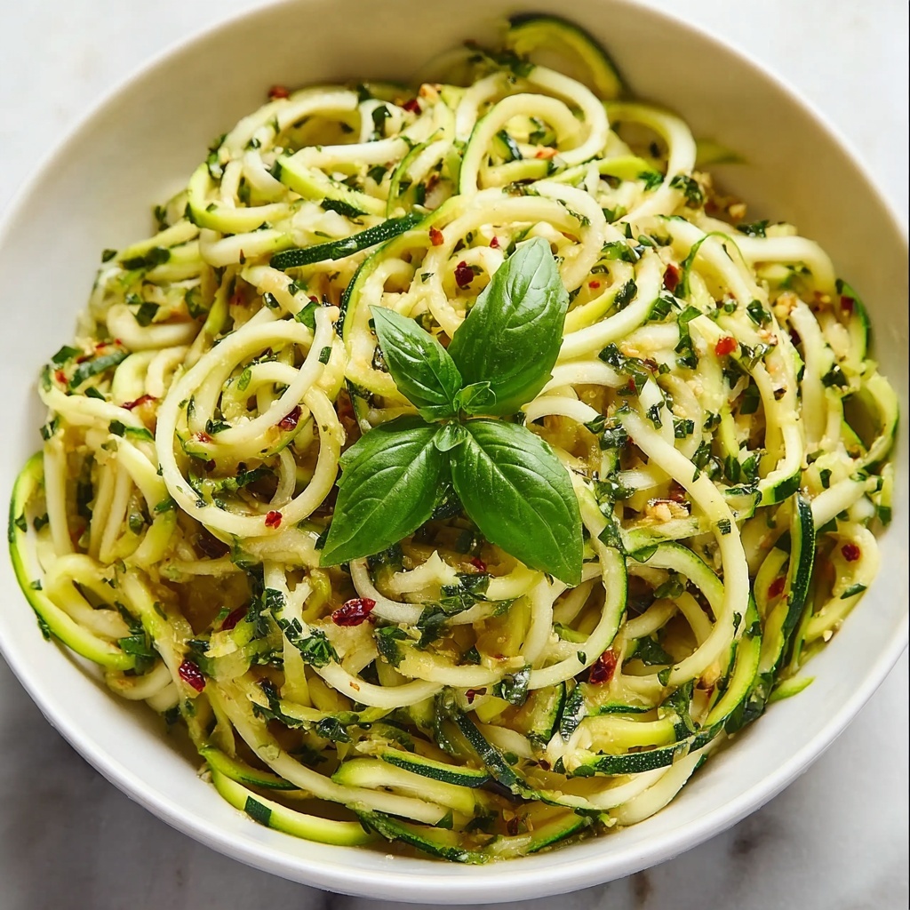 Lemon Zucchini Noodles Recipe - Recipe Image