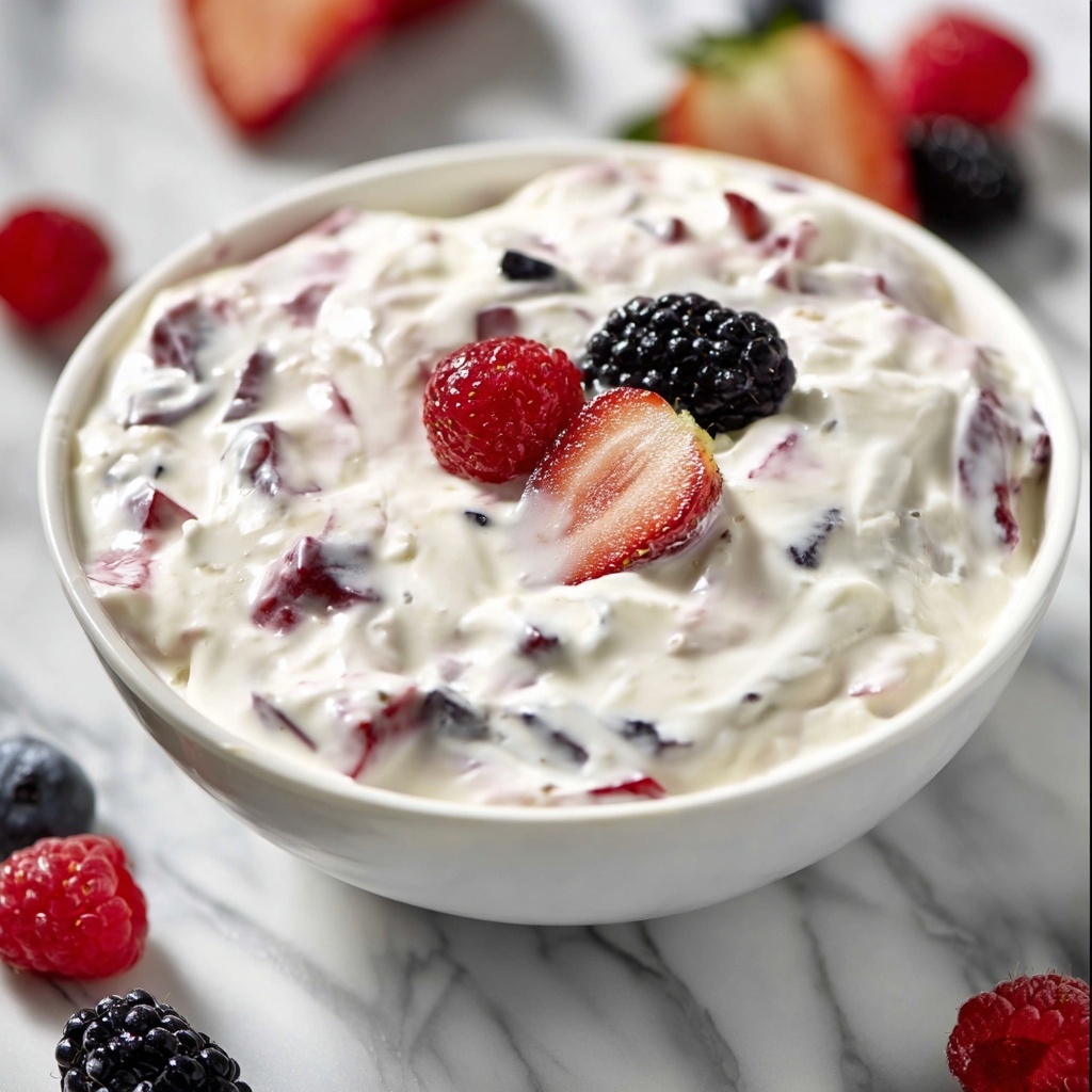 Berry Cheesecake Salad Recipe - Recipe Image