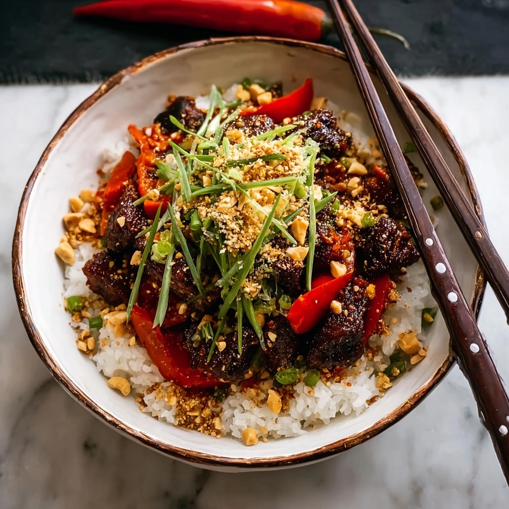 20 Minute Korean Gochujang Beef Bowls Recipe - Recipe Image