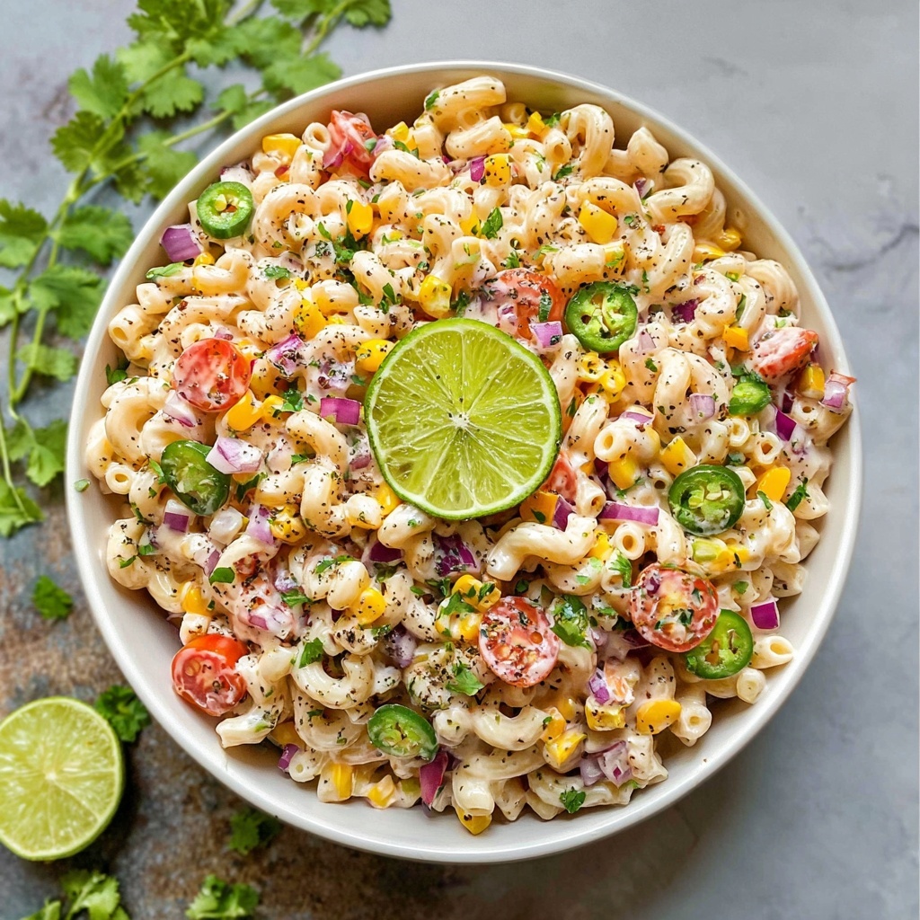 Mexican Macaroni Salad Fiesta Recipe - Recipe Image