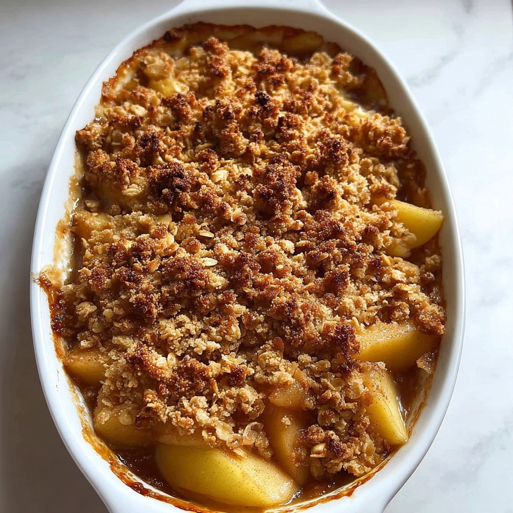 Vegan Apple Crisp Without Oats Recipe - Recipe Image