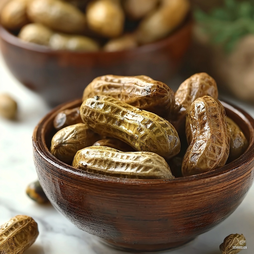 Dill Pickle Boiled Peanuts Recipe - Recipe Image