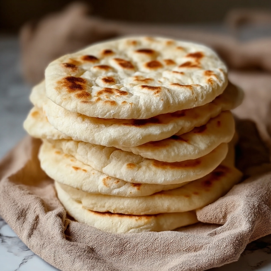 Homemade Pita Bread Recipe - Recipe Image