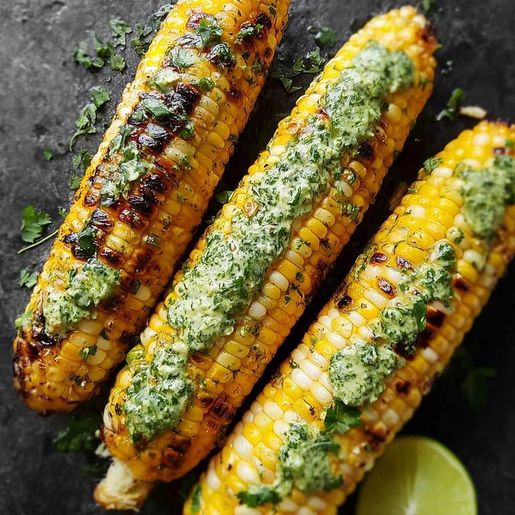 Honey Lime Grilled Corn Recipe - Recipe Image