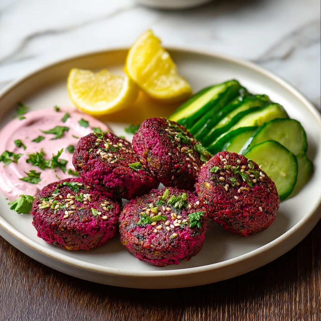 Easy Beet Falafel Recipe - Recipe Image
