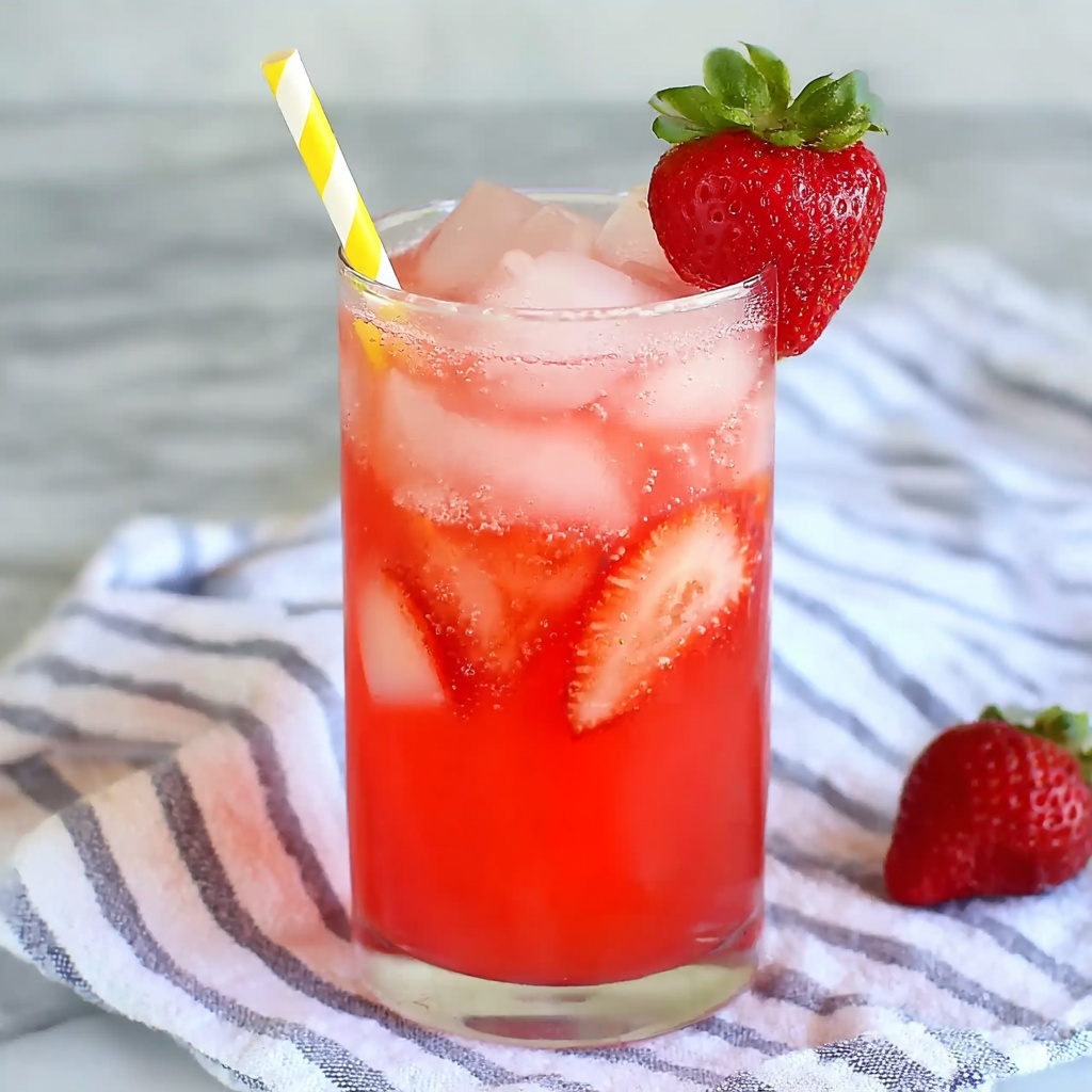 Strawberry Açaí Lemonade Recipe - Recipe Image