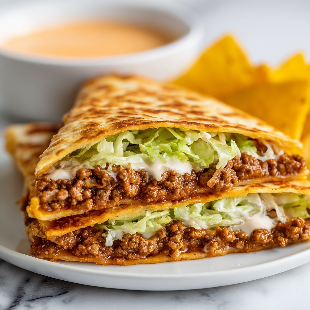 Nachos Beef Folded Wraps Recipe - Recipe Image