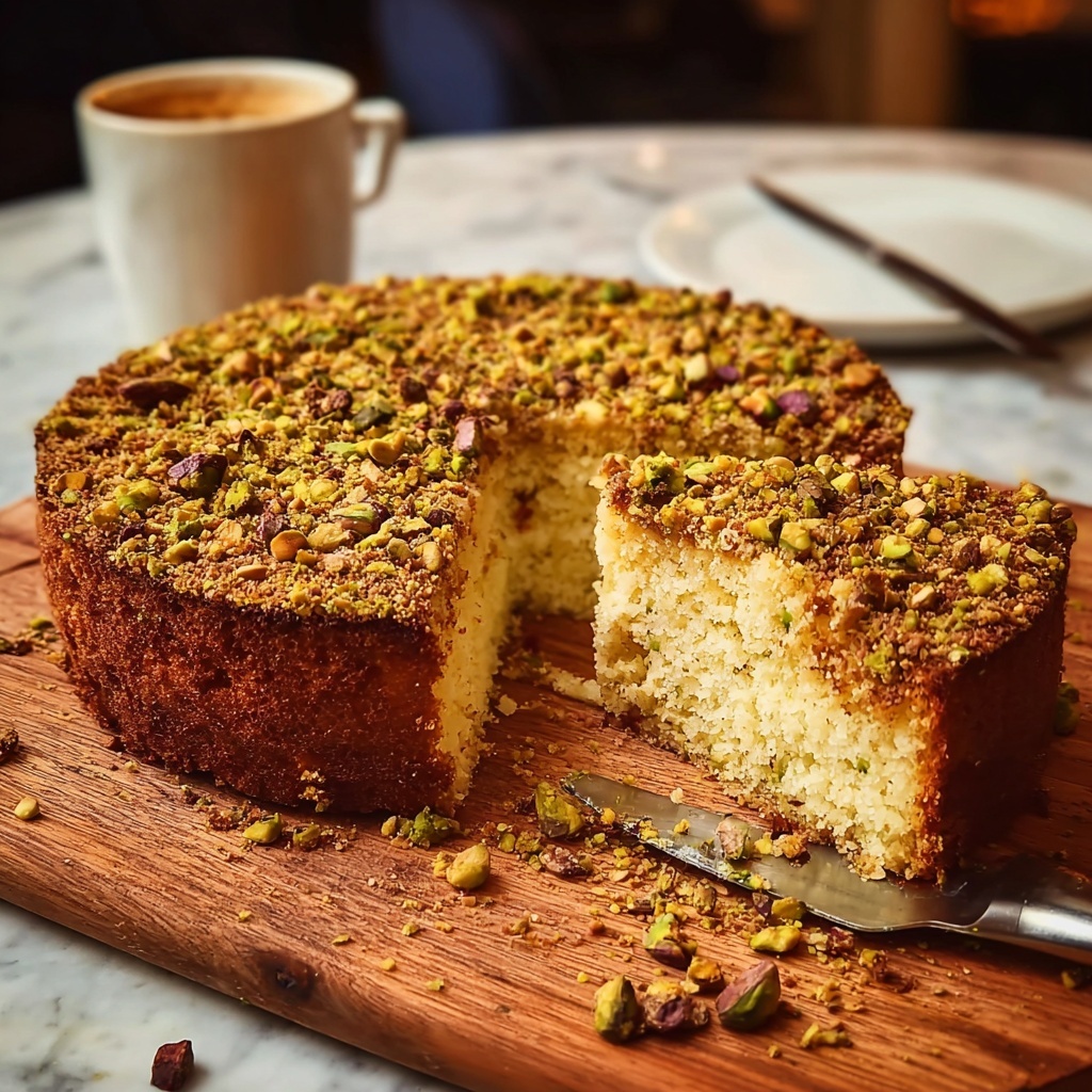 Cardamom Orange Cake with Pistachio Streusel Recipe - Recipe Image