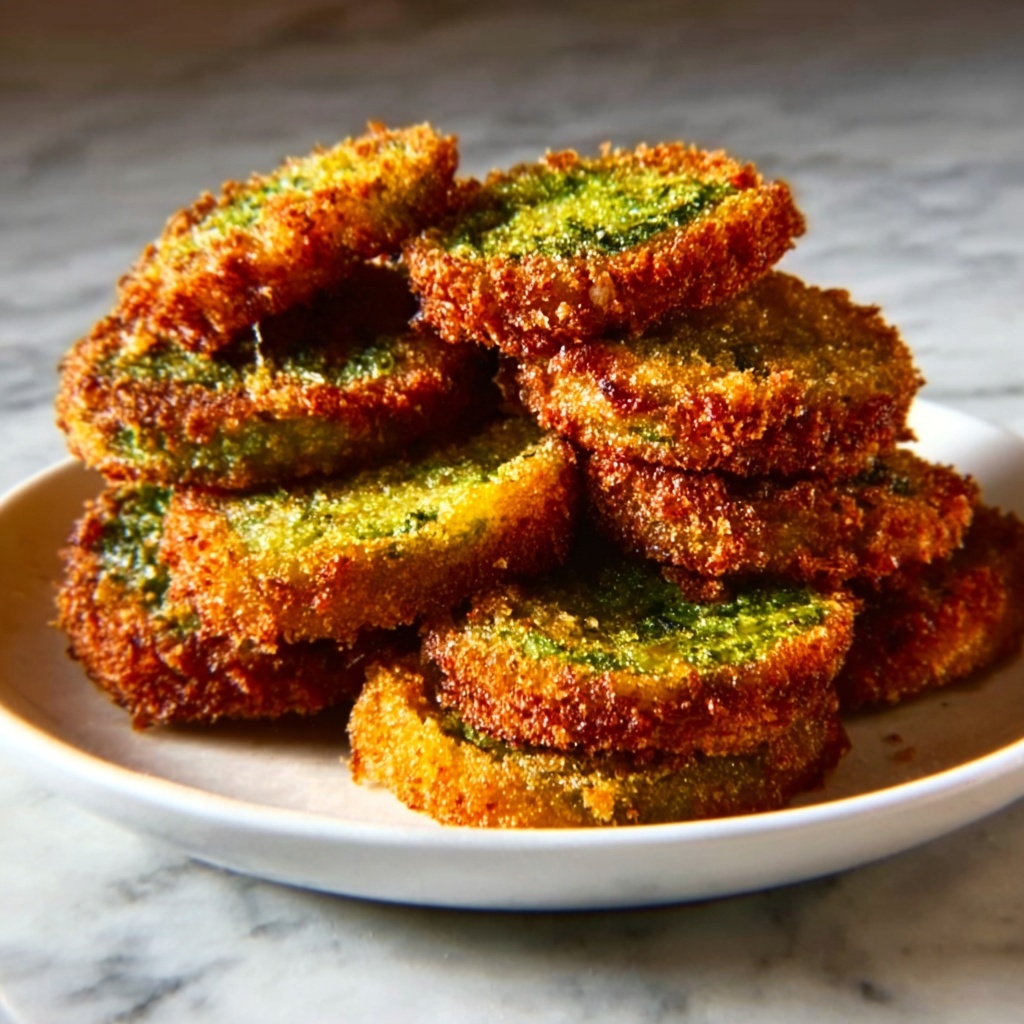 Crispy Fried Green Tomatoes Recipe - Recipe Image