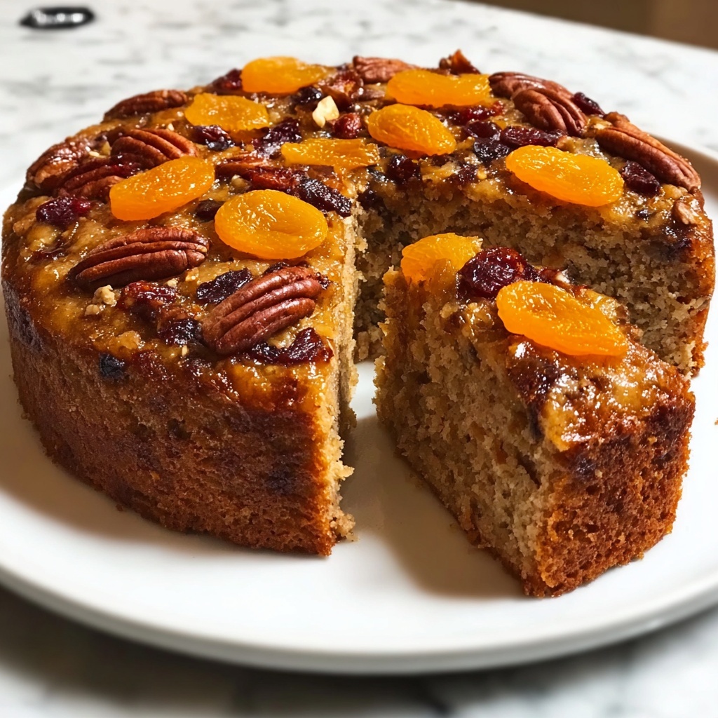 Orange and Date Cake with Walnuts Recipe - Recipe Image