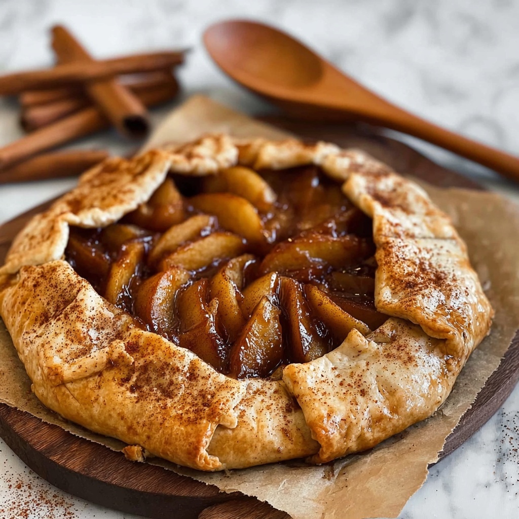 Apple Galette with Flaky Crust Recipe - Recipe Image