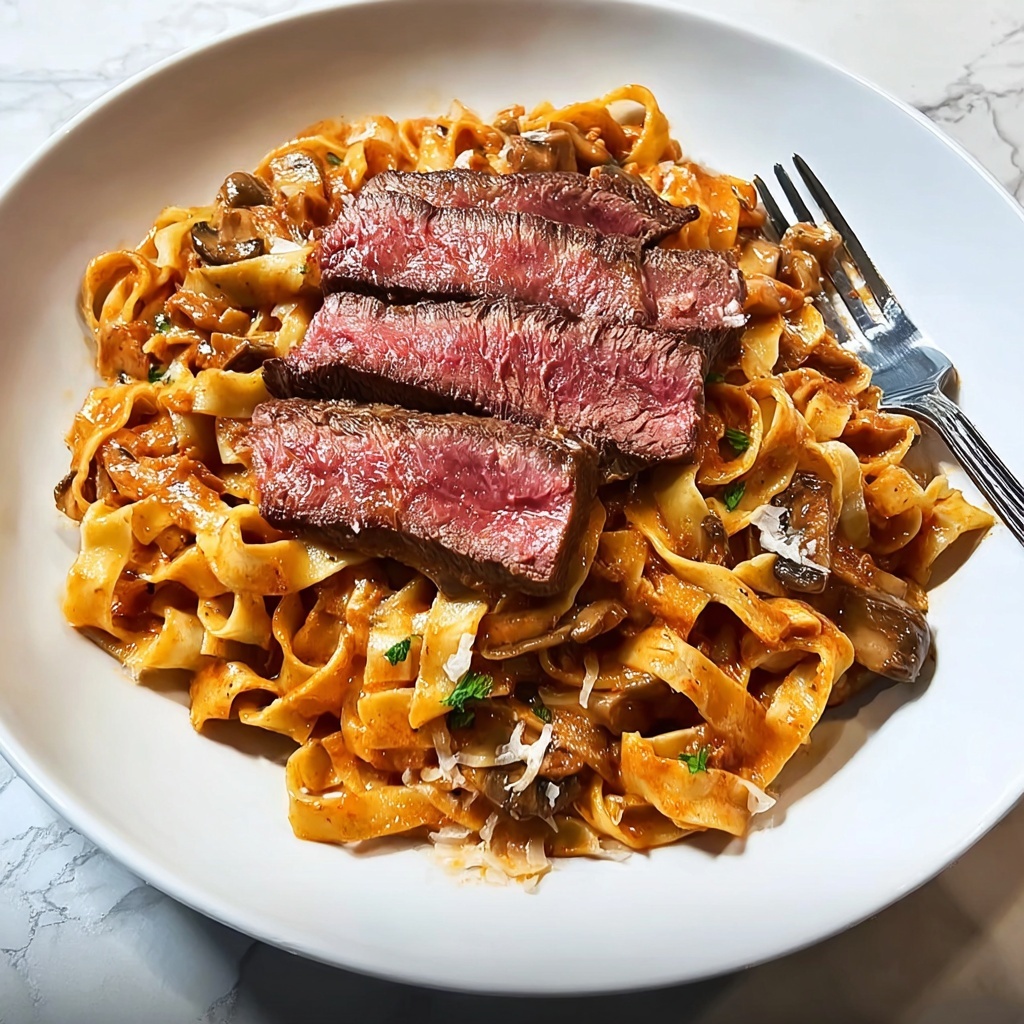 Paprika Steak Pasta: 35-Minute Comforting Delight Recipe - Recipe Image