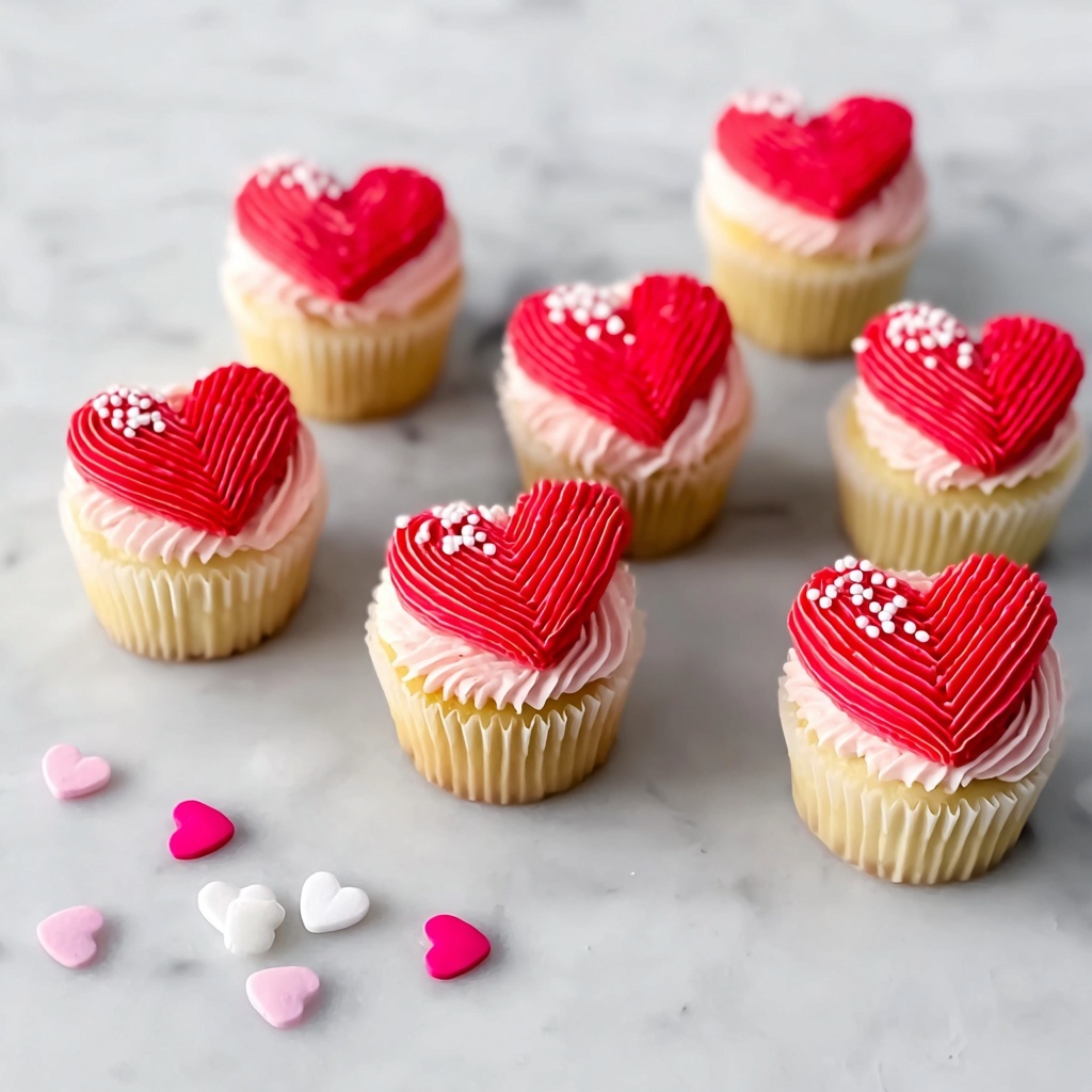 Heart-Shaped Cupcake Recipe - Recipe Image
