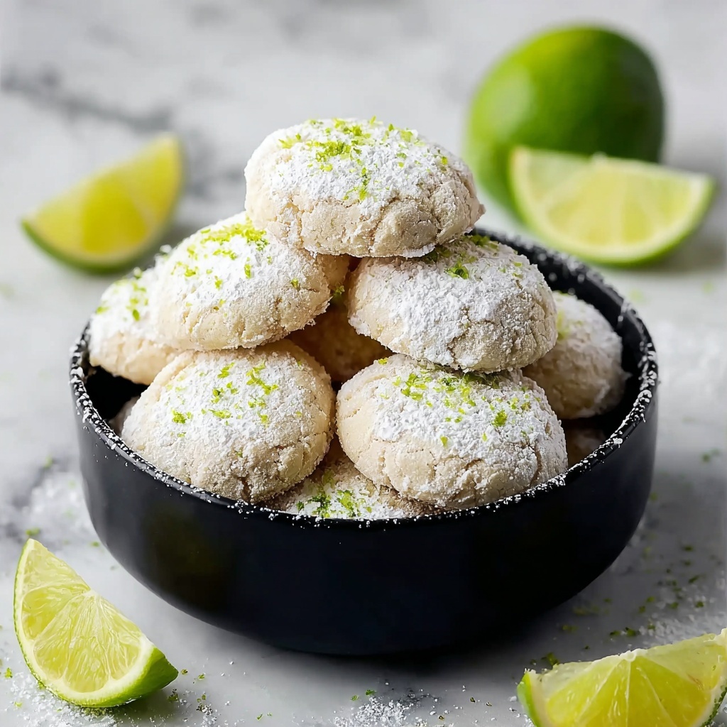 Lime Meltaways Cookies Recipe - Recipe Image