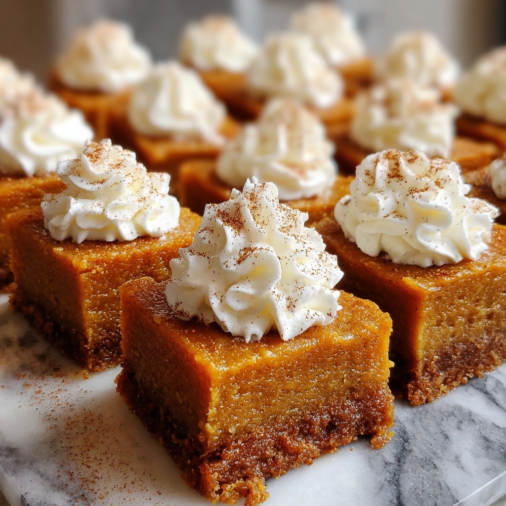 Enchanted Pumpkin Pie Bars Recipe - Recipe Image