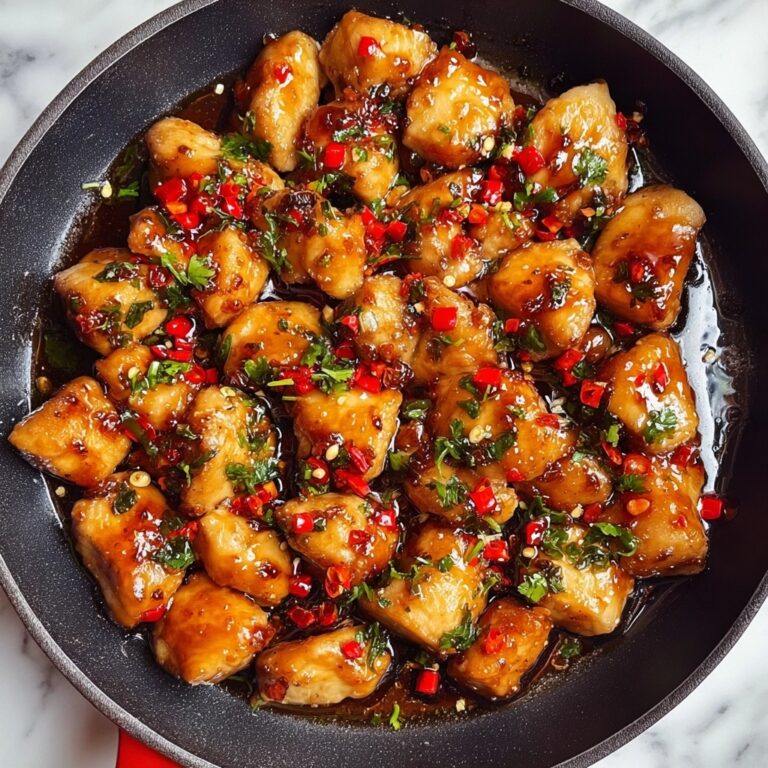 Honey Garlic Chicken Bites Recipe