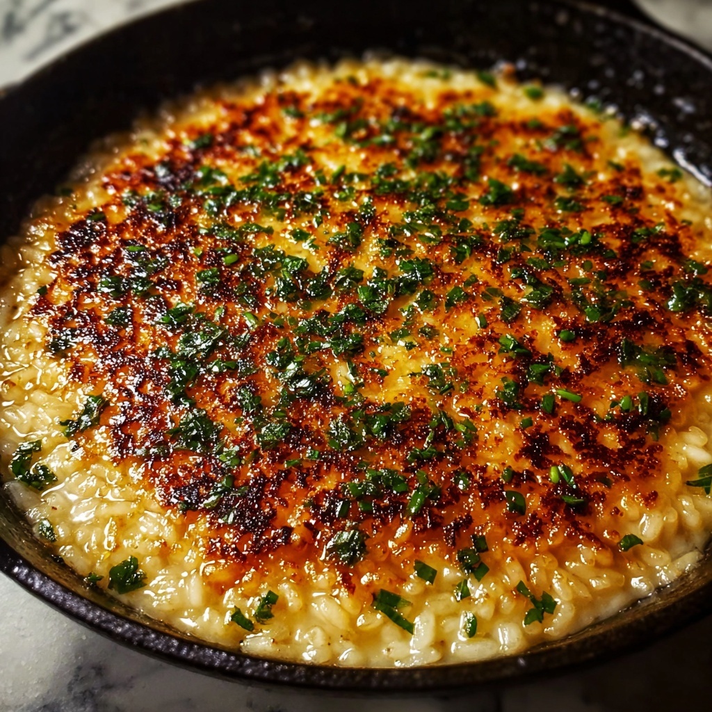 Creamy Lemon Herb Baked Risotto Recipe - Recipe Image