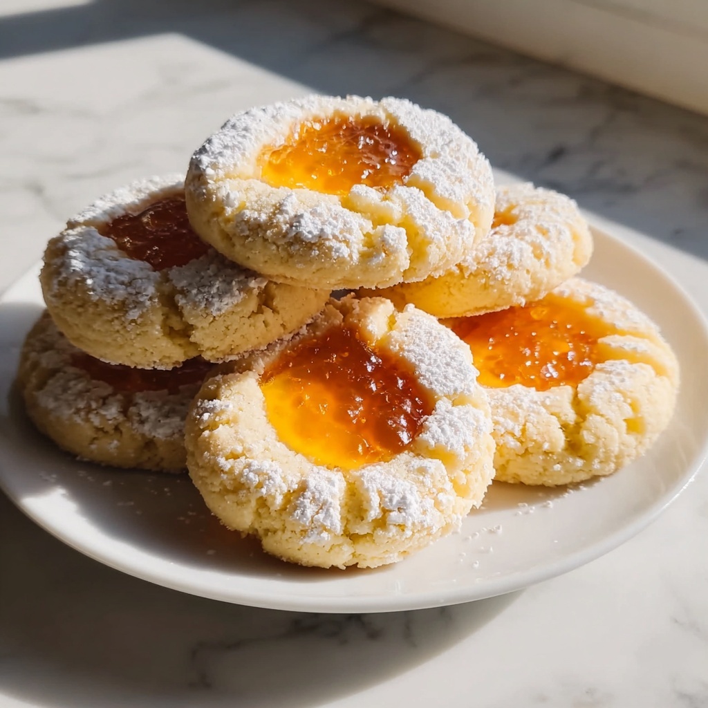 Gluten Free Lemon Curd Cookies Recipe - Recipe Image