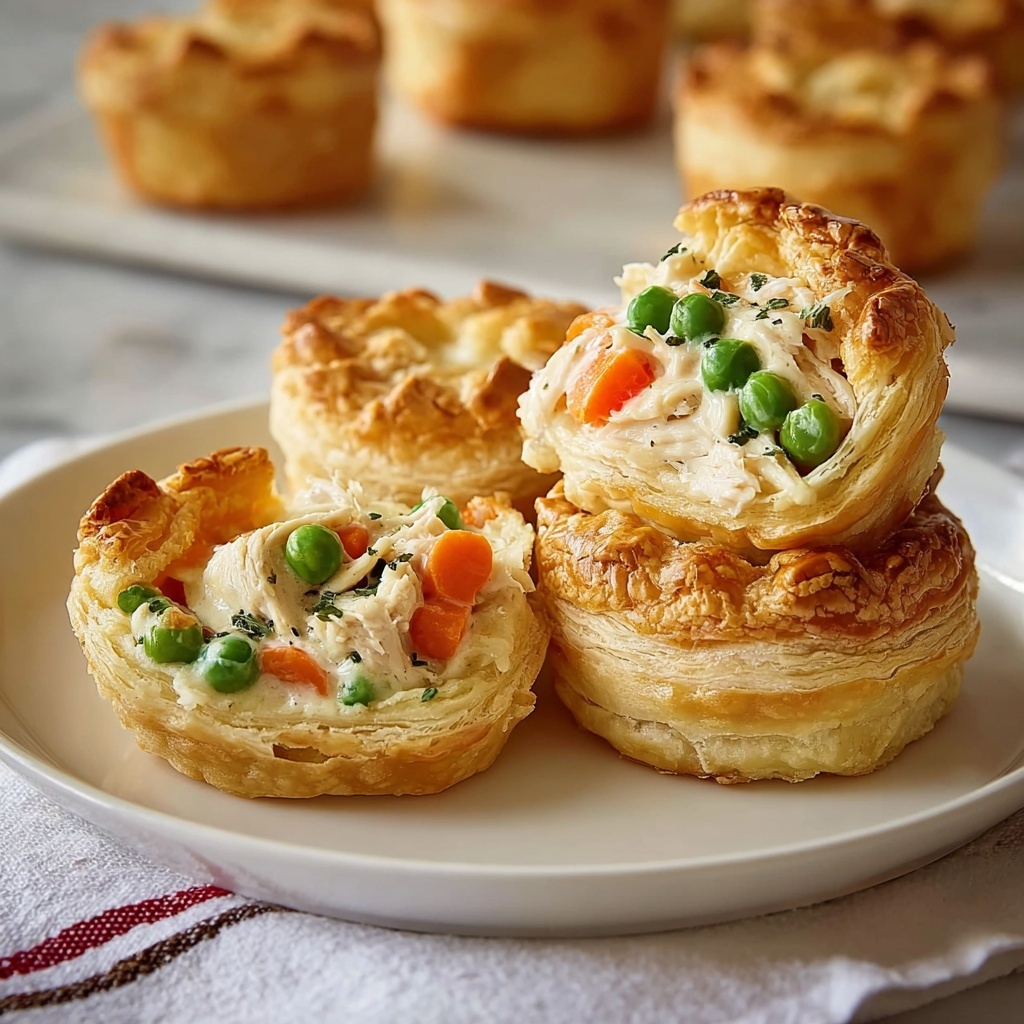 Mini Chicken Pot Pie with Grands Biscuits Recipe - Recipe Image