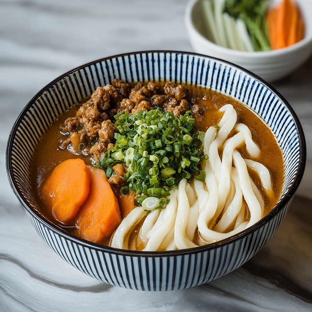 Savory Homemade Japanese Curry Udon for Cozy Weeknight Dinners Recipe - Recipe Image