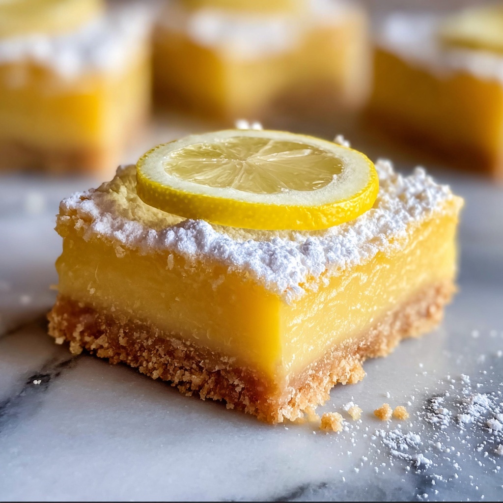 Classic Lemon Bars Recipe - Recipe Image