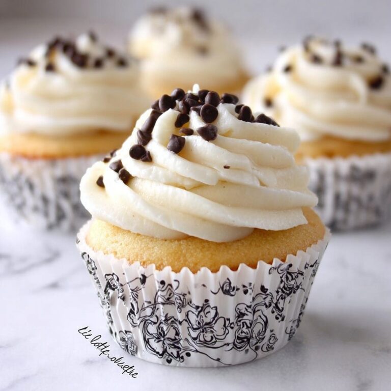 Chocolate Chip Cookie Dough Cupcakes Recipe