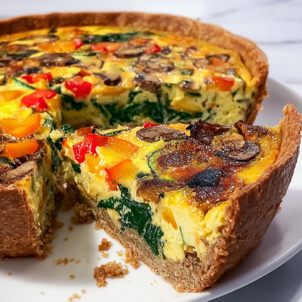 Perfect Your Garden Veggie Quiche in 7 Simple Steps Recipe - Recipe Image