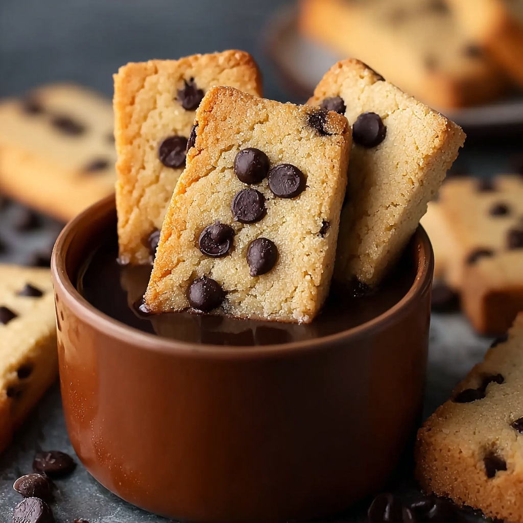 Delicious Chocolate Chip Cookie Dippers for Effortless Dunking Recipe - Recipe Image