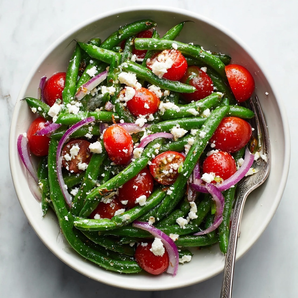 Green Bean, Cherry Tomato, and Feta Salad Recipe - Recipe Image