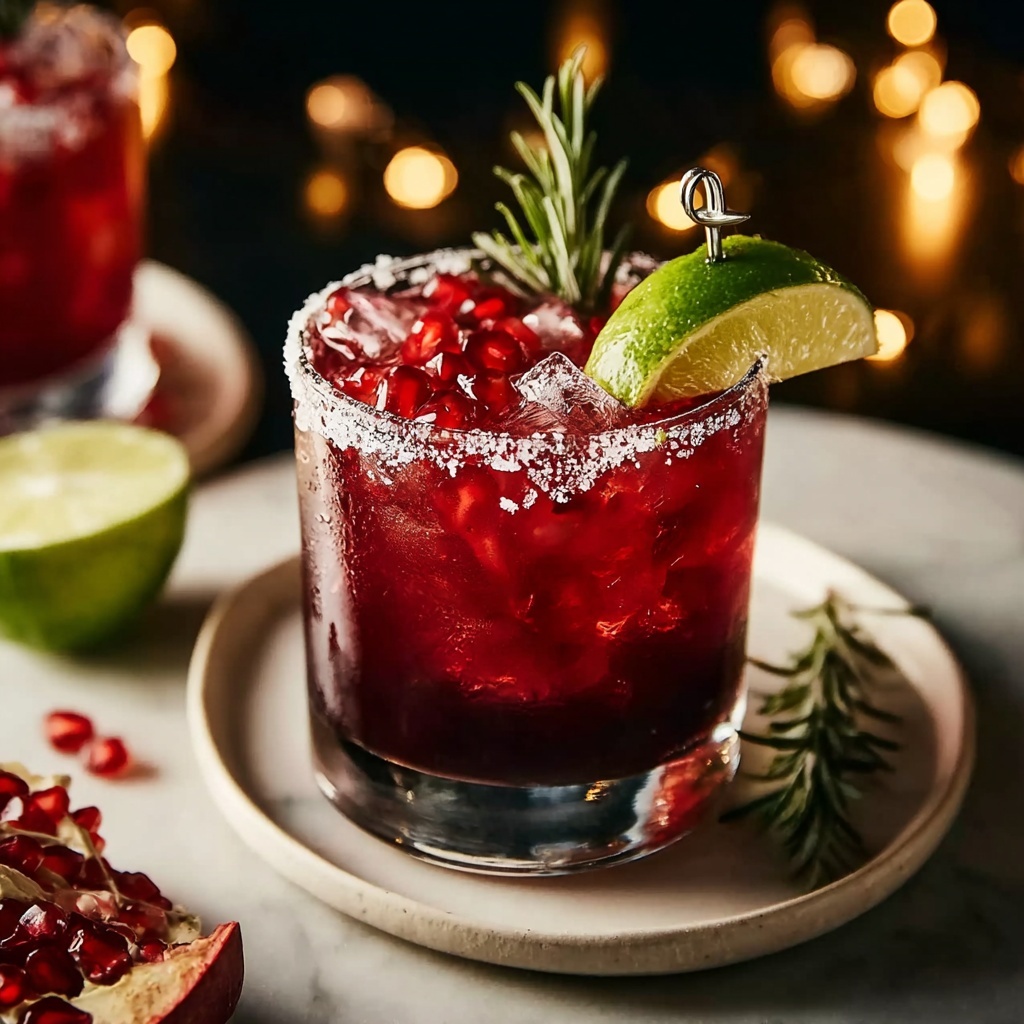 Pomegranate Margarita Recipe - Recipe Image