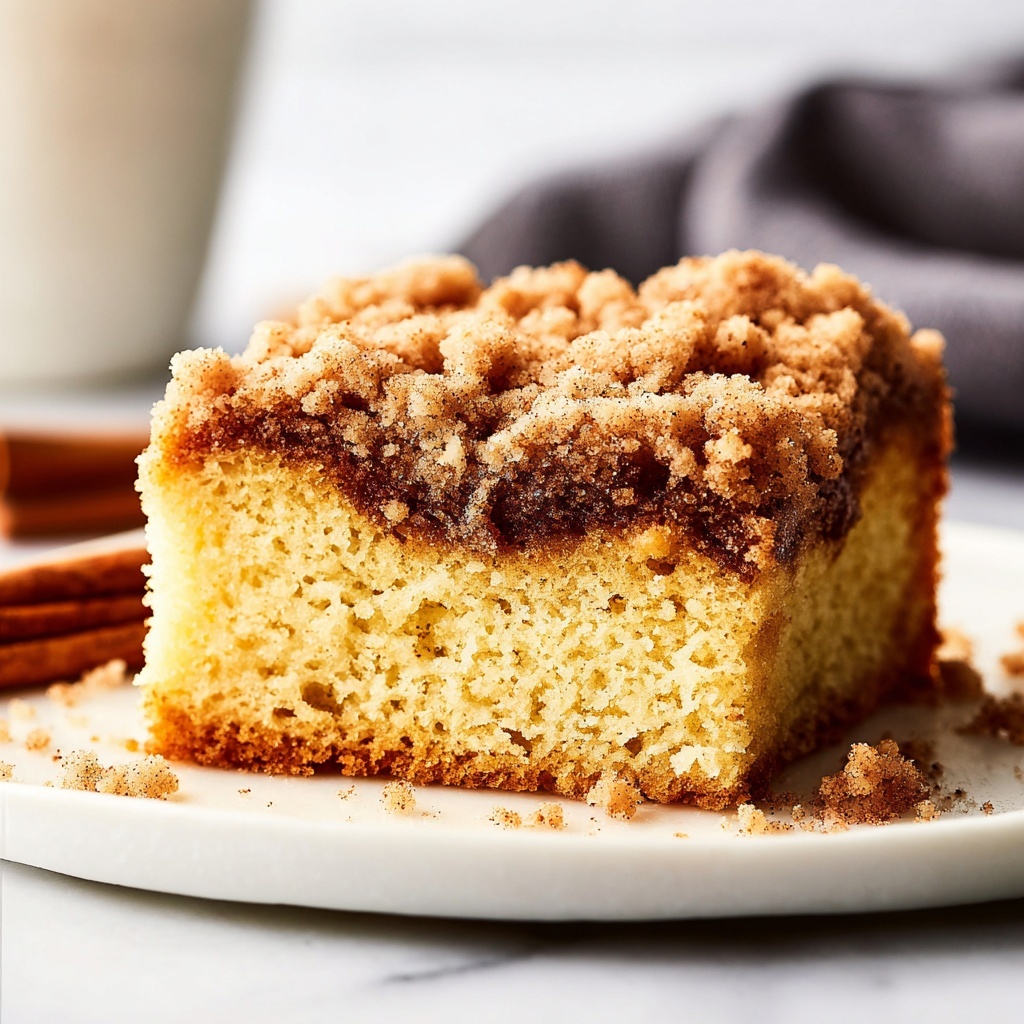 Cinnamon Sugar Coffee Cake with Crumb Topping Recipe - Recipe Image