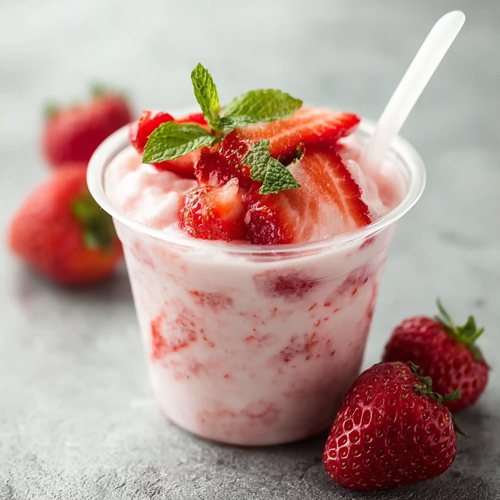 Fresas Con Crema: A Creamy Strawberry Delight Recipe - Recipe Image