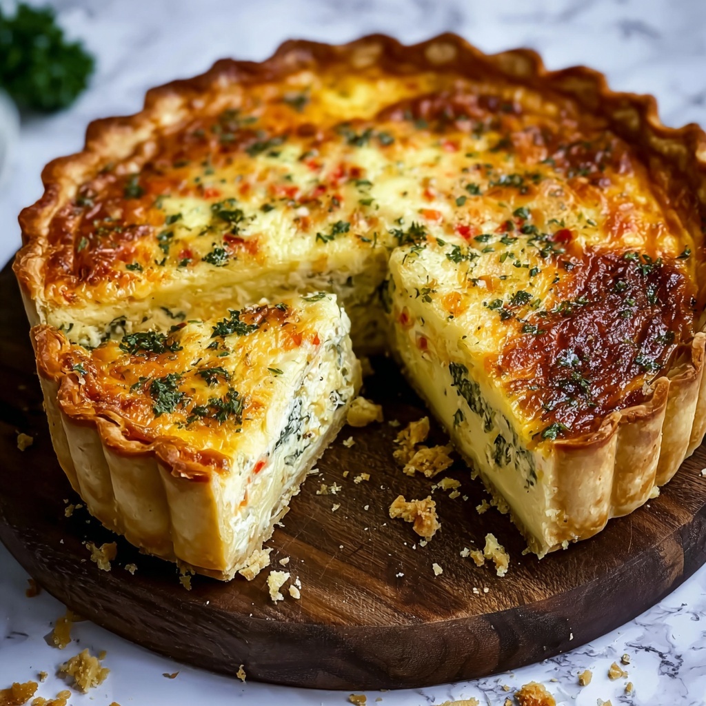 Delicious Quiche Florentine: A Cozy Spinach Delight Recipe - Recipe Image
