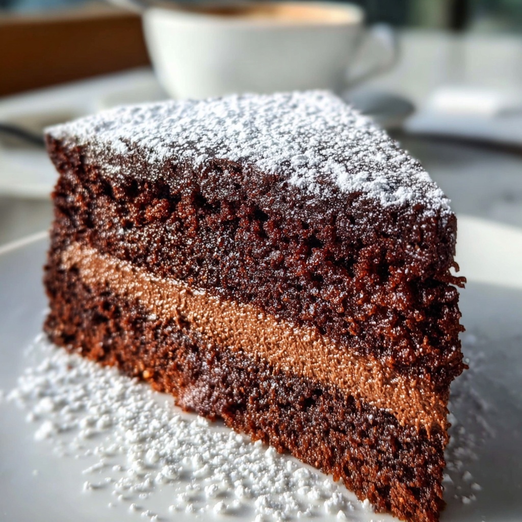 Delightful Chocolate Depression Cake Recipe - Recipe Image