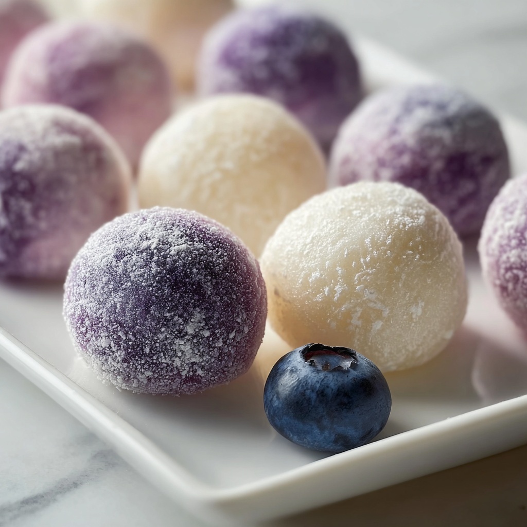 Decadent White Chocolate Blueberry Truffles Recipe - Recipe Image